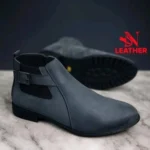 Suede Leather Chelsea Boot Ash