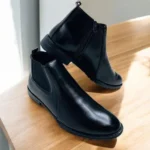 Polished Leather Chelsea Boot chocolate - Image 2