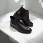 NS Leather Chelsea Boot Chocolate