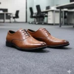 AMBUSH PREMIUM FORMAL SHOES MUSTARD