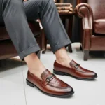 Ambush Buckle Stylish Tassel Chocolate