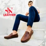 NS Classic Genuine Leather Casual Chocolate - Image 3