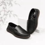 NS Classic Genuine Leather Casual Black