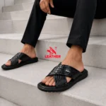 Lacoste Ultra Premium Soft Sandals for men Black