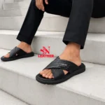Clarks Ultra Premium Soft Sandals for men black
