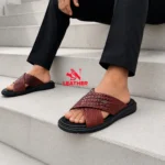 Clarks Ultra Premium Soft Sandals for men Chocolate
